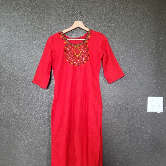 2 pc Indian Pakistani kameez size S/M - Picture 2 of 6